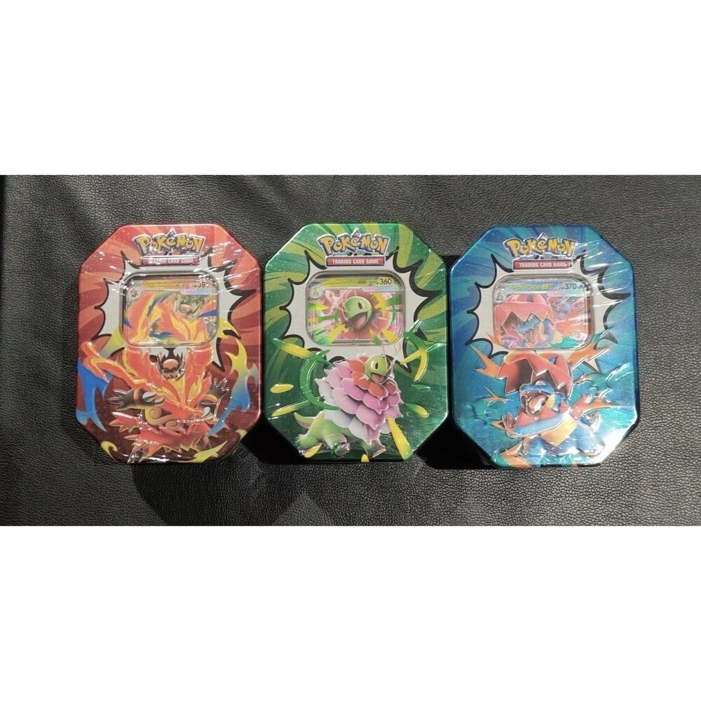 Pokemon ME2.5 Ascended Heroes -Set of 3- Mega ex Tins
